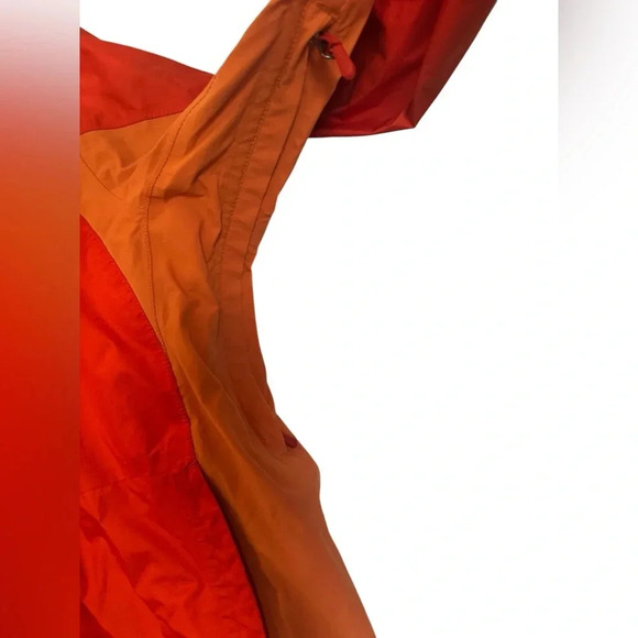 L.L. Bean Orange Lightweight Rain Coat Size XL - Picture 4 of 11